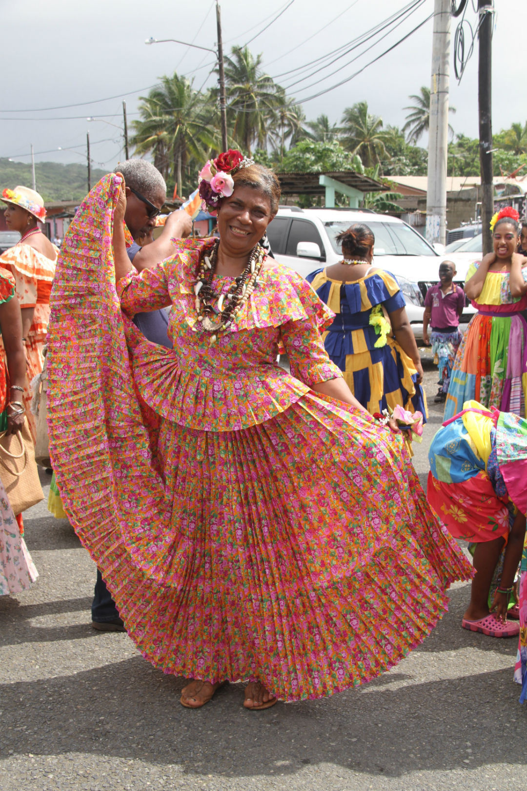 Pollera afrocolonial